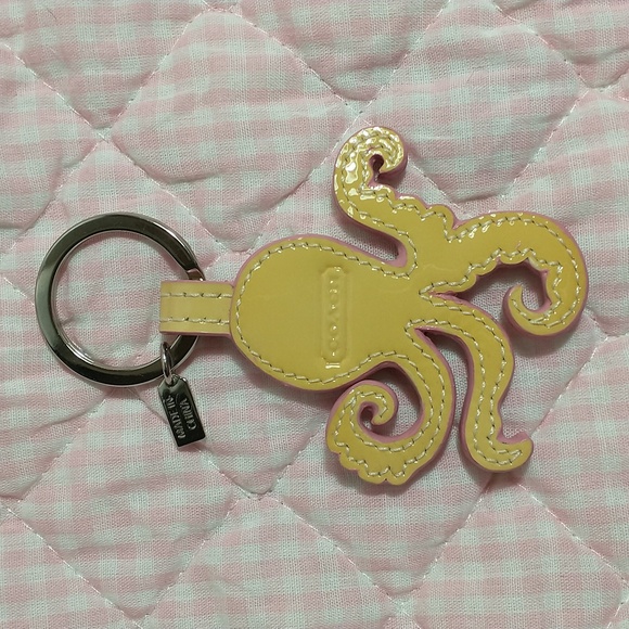 Coach Octopus Keychain / Bag Charm - Picture 2 of 3